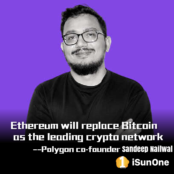 iSunOne1's tweet photo. #iSunOne Daily News 9.30
“Sooner or later, #ETH will outpace Bitcoin and become the global standard”, said #Polygon co-founder #Sandeep Nailwal in an exclusive interview with #Cointelegraph.
#startup #startups #fintech #entrepreneur
#bitcoin #blockchain #cryptocurrency https://t.co/WAktVXbDKu
