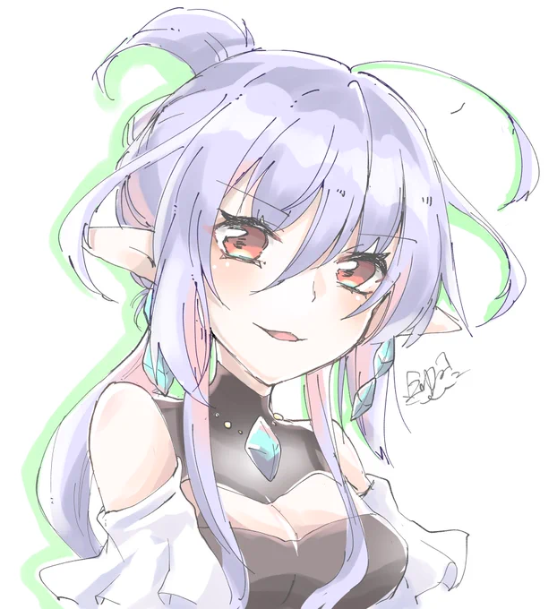 #今月描いた絵を晒そう
進捗だめです 