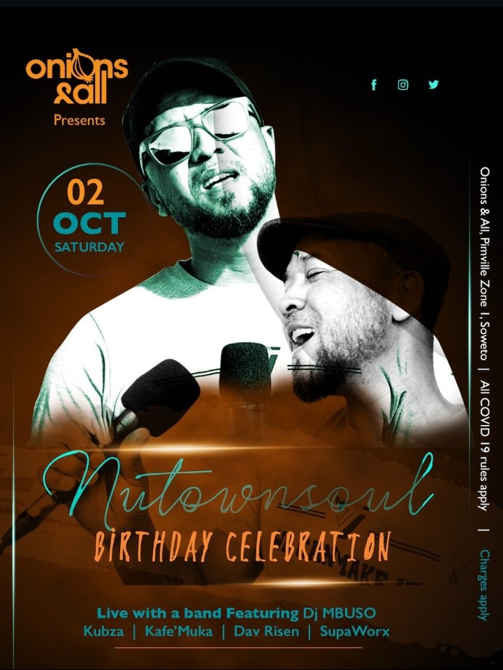 DJKUBZA's tweet photo. Happy Birthday to You @NutownSoulSA 
This coming Weekend is All Abt You and #EvolutionEP. 

Tomorrow #EvolutionEP is dropping.
Tomorrow We Launching #EvolutionEP 
Saturday We Celebrate @NutownSoulSA and Continue to Launch #EvolutionEP.

Have a Good Day The Brother.🎂🍻🥂 https://t.co/0LYj9Fe9dQ