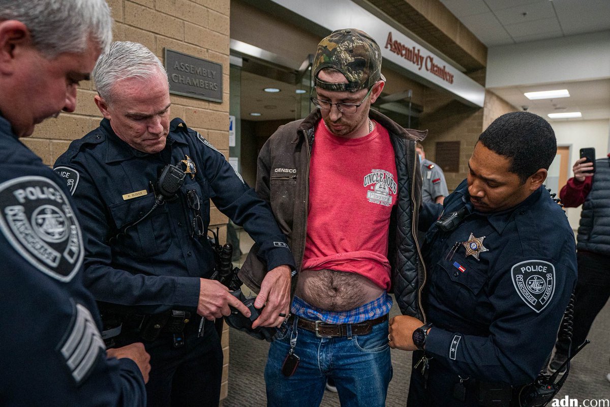 Scenes from the second day of a wild Anchorage Assembly meeting where a mask mandate was being considered