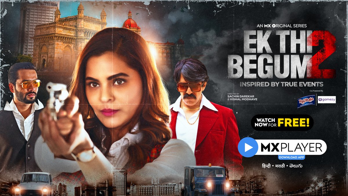 Amazon MX Player (@mxplayer) on Twitter photo Kya kar payegi #BadassBegum apna badla poora?
Find out in #EkThiBegum2, now streaming free: bit.ly/EkThiBegum2
<a href="/sathe_anuja/">Anuja Sathe</a> <a href="/ishahabali/">Shahab Ali</a> <a href="/RShisatkar/">Rajendra Shisatkar</a> <a href="/ajaygehi/">Ajay Gehi</a> <a href="/Hiteshbhojraj/">Hitesh Bhojraj</a> <a href="/GupteLokesh/">Lokesh Vijay Gupte</a> <a href="/ankittmohan/">Ankit Mohan</a> <a href="/mirsarwarr/">Mir Sarwar</a> <a href="/rohanjmg18/">Rohan Gujar</a> #EkThiBegum #MXOriginalSeries #MXPlayer Kya kar payegi #BadassBegum apna badla poora?
Find out in #EkThiBegum2, now streaming free: bit.ly/EkThiBegum2
<a href="/sathe_anuja/">Anuja Sathe</a> <a href="/ishahabali/">Shahab Ali</a> <a href="/RShisatkar/">Rajendra Shisatkar</a> <a href="/ajaygehi/">Ajay Gehi</a> <a href="/Hiteshbhojraj/">Hitesh Bhojraj</a> <a href="/GupteLokesh/">Lokesh Vijay Gupte</a> <a href="/ankittmohan/">Ankit Mohan</a> <a href="/mirsarwarr/">Mir Sarwar</a> <a href="/rohanjmg18/">Rohan Gujar</a> #EkThiBegum #MXOriginalSeries #MXPlayer