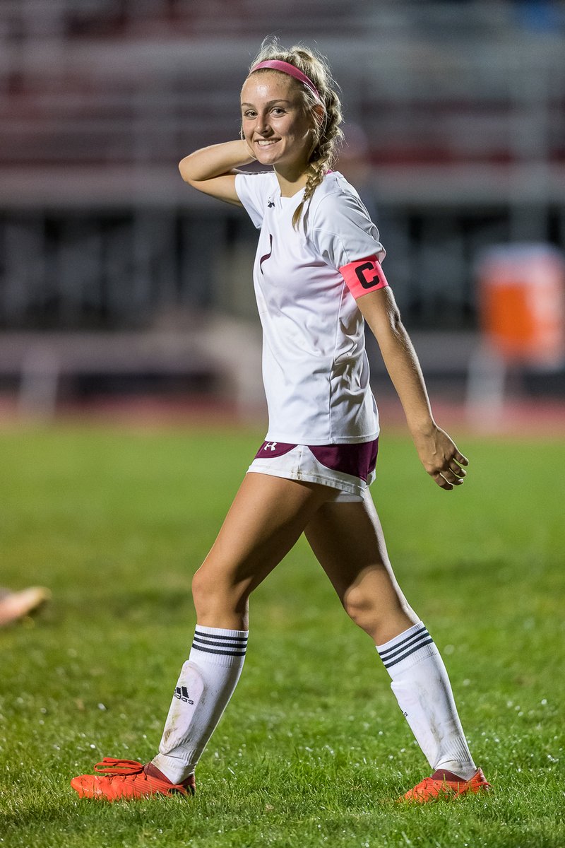 One of my highlights of the night. The laugh I got from <a href="/AmandaSpiekerm1/">Amanda Spiekerman</a> on a Dukes corner kick as she checks the camera. "To bike or not to bike ..." <a href="/LD_Soccer/">Wellington High School Lady Dukes Soccer</a>