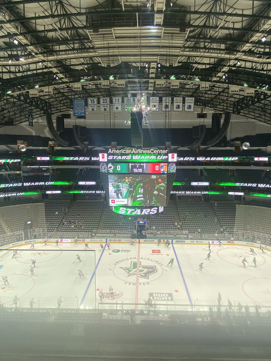At the AAC for the first time since 3/10/2020.  The Florida Panthers beat the Dallas Stars 4-3 in a shootout.  Masks are still required inside the AAC. https://t.co/XmWe39Zosg
