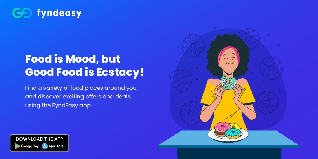 fyndeasyapp's tweet photo. Find a wide range of food places around you and discover the latest offers, deals, and discounts.⁠
⁠
#levitating #foodlovers #findrestaurants #localcafes #offers #discounts #deals #food #localeconomy #supportlocalbusinesses #pizza #coffee #loveforfood #happyhours #fyndeasy https://t.co/jxFV9H9O8b
