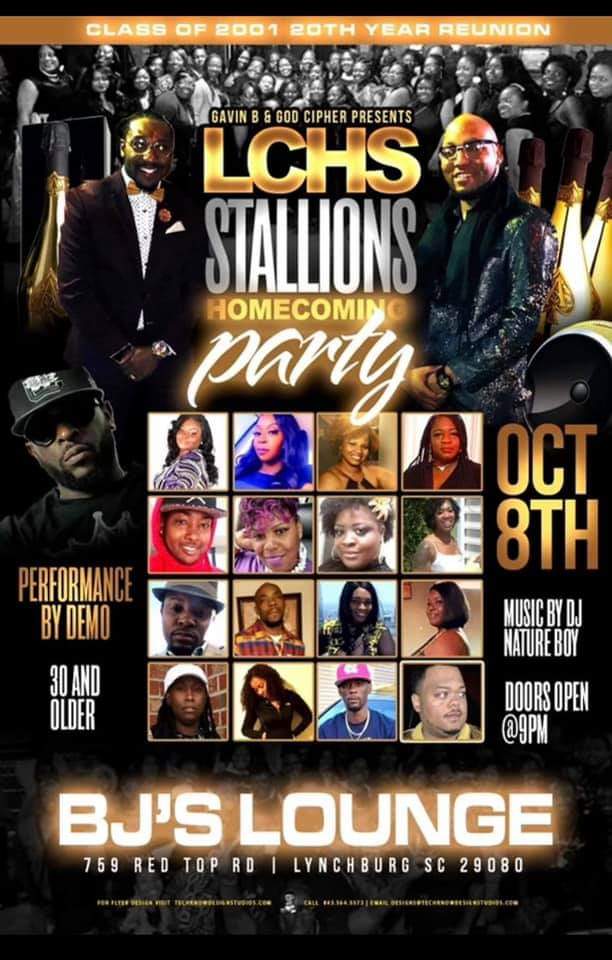 BobbyJae910's tweet photo. Oct. 8th #GreenBoiRecordz R&amp;B King @greenboidmo performing live LCHS Stallions Homecoming Party #LynchburgSC https://t.co/i0pgHnkOqE