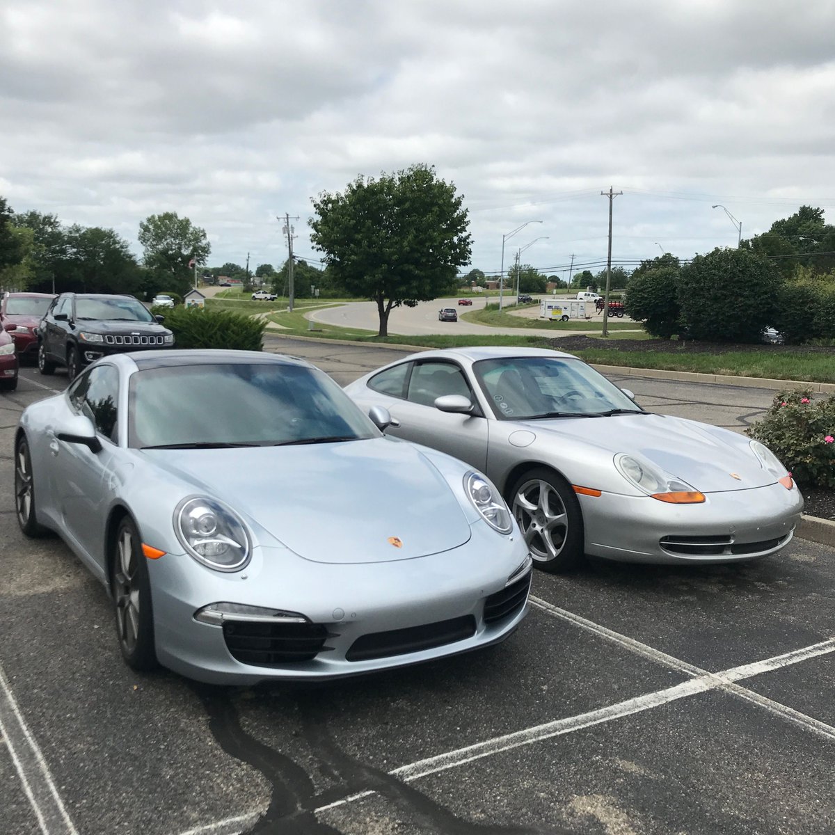 Two #Porsche generations side-by-side!