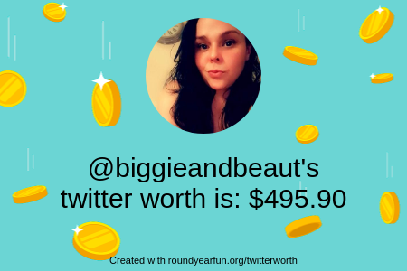 My Twitter worth is: $495.90  Find yours with https://t.co/BdjV53o5Il  ⠀ https://t.co/7pyC6XAXEo<a href="/tag/newprofilepic"class="tags"><span>#newprofilepic</span></a><a href="/tag/onlyfans"class="tags"><span>#onlyfans</span></a><a href="/tag/biggieandbeautiful"class="tags"><span>#biggieandbeautiful</span></a>