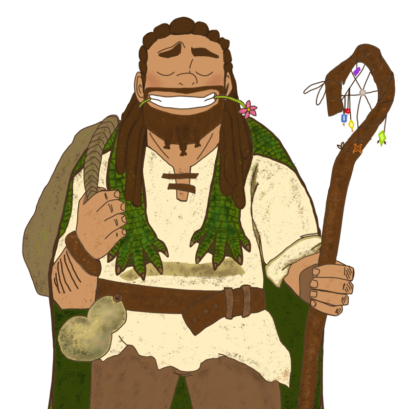 ChaosBardPod's tweet photo. My Name Boudreaux, I uh dwarf. I love pumpkin pie. I live in da swamp with my family, Mama Frizz an da lizard folk. Then dem Trigroven took em, an I here to get em back! Coondas, my god will help me. I a Shaman now or sometin, nature? Idk. Oh! An I like to cook eh!
#swamp4life ;) https://t.co/4VcntgsXAD