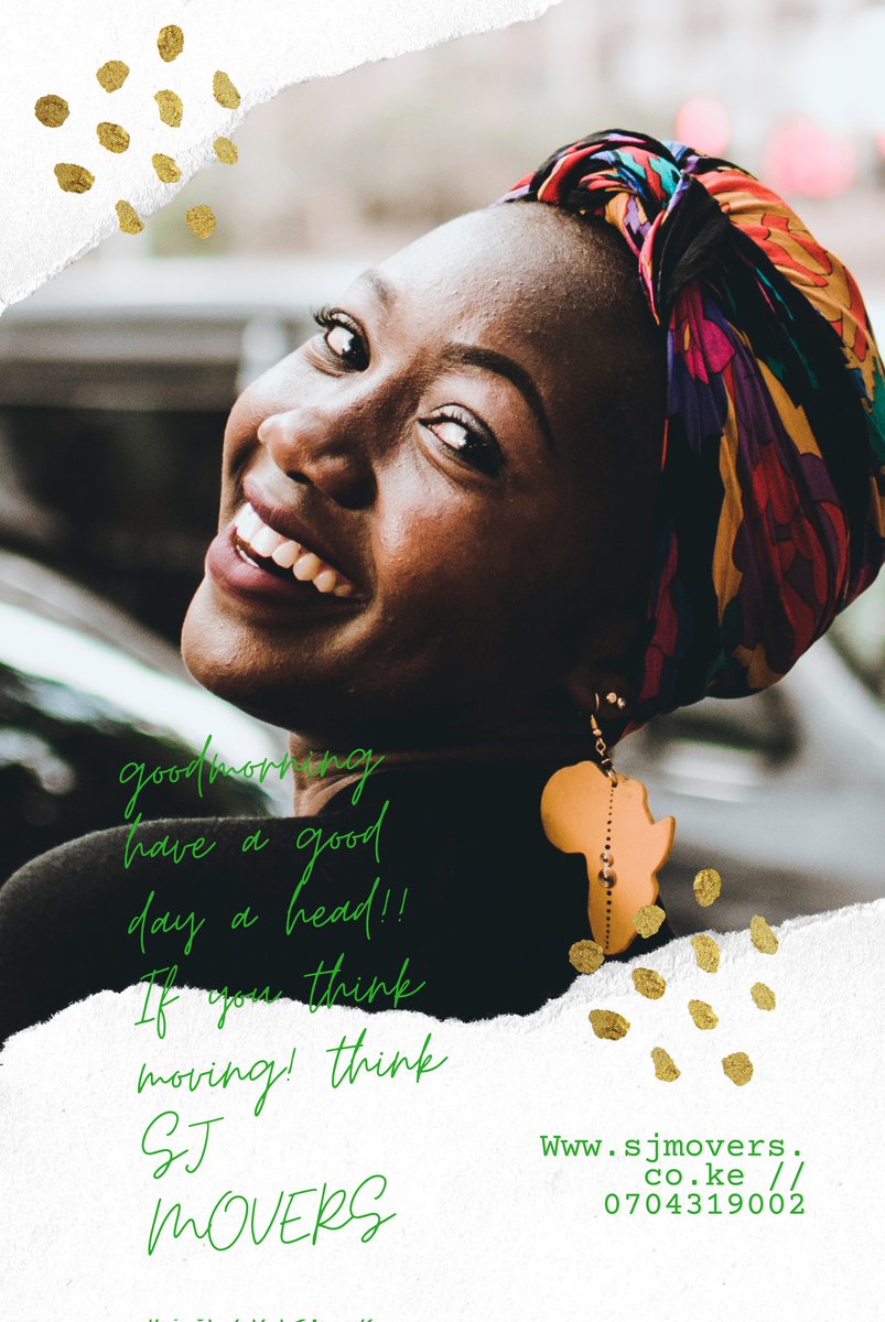SjMovers's tweet photo. Good morning my people si we MOVE bana!! What are you waiting for!!!!
We make your home a better place to stay🎊

#Mpesa #ronaldo #monicajuma #kemikalchallenge https://t.co/sEdYVk2hIb