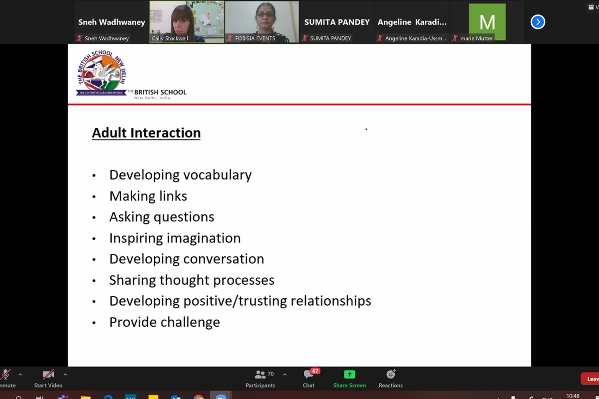 Fantastic sessions in the <a href="/FOBISIA1/">FOBISIA</a> EJAWS on Evidence Based Early Intervention for Children with Learning Difficulties in EYFS hosted by <a href="/TBS_Delhi/">TBS Delhi</a>. Thank you <a href="/CStockwell_/">C Stockwell</a> <a href="/SUMITAPANDEY6/">SUMITA PANDEY</a> <a href="/tbsdelhi/">tbsdelhi_SEN</a>  #fobisia #CPD