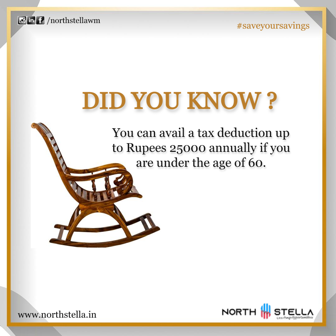 northstellawm's tweet photo. Did You Know?
You can avail tax deduction of up to Rs 25000 annually if you are under the age of 60.
#saveyoursavings
#NorthStellaWealth #ProtectionPlanning #Mutualfundsahihai #Habitstofollow #healthinsurancematters #HealthPlan #Insurancecover https://t.co/POPU5E7Pbh