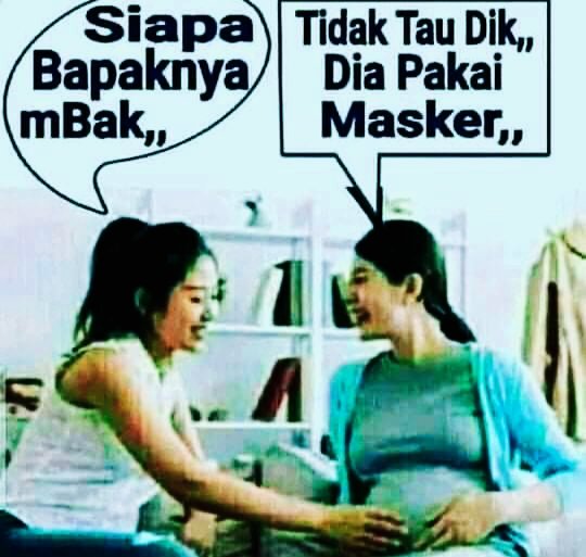 HumorJonTampan's tweet photo. DAMPAK PENGGUNAAN MASKER!
- Gambar terlampir diduga adalah salah satu dampak serius penggunaan masker.
- Semoga gambar tersebut dapat menginspirasi dan bermanfaat bagi khalayak ramai. Amin...!"

#Ngik https://t.co/WhD4ASY8l2