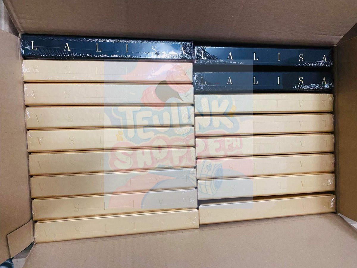 teulinkconcerns's tweet photo. [#TLSPH_UPDATES]

- last batch of lalisa album with pob already arrived at kr add. ✨ https://t.co/eTEoLGR14Y