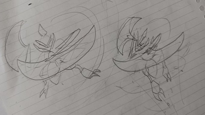 バサギリ、かっこよすぎてつい色々なポーズ取らせた落書き描いちゃう
近いうちにまた描きたい 