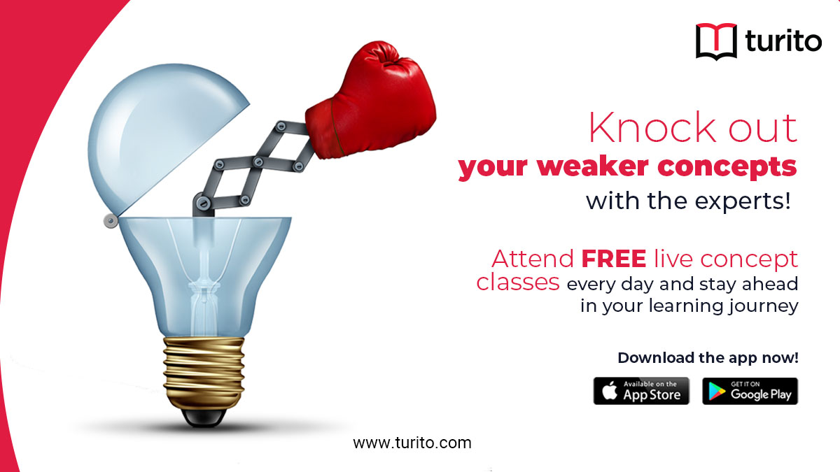 TuritoLive's tweet image. Join the #LiveConcept classes &amp;amp; learn one concept from experts every day.Make your learning journey smooth &amp;amp; get exam-ready with #Turito.
Download the #TuritoApp NOW!
App Store: apple.co/3msUyrr 
Google Play Store: bit.ly/2WnqWRy 

#DownloadTuritoApp #edtech