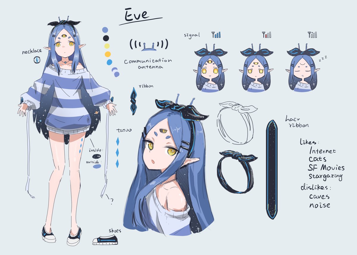 Eve✨📶 #originalcharacters 