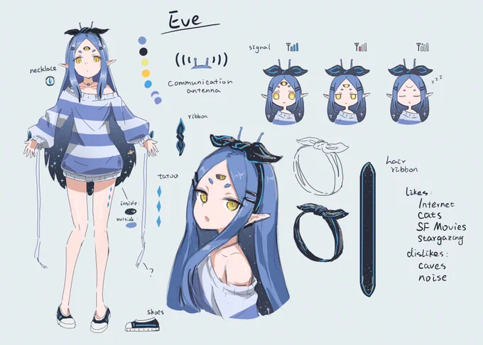 Eve✨📶 #originalcharacters 