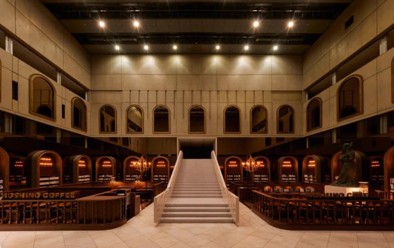 内装がかっこよすぎる？茨城県立図書館内の星乃珈琲店！