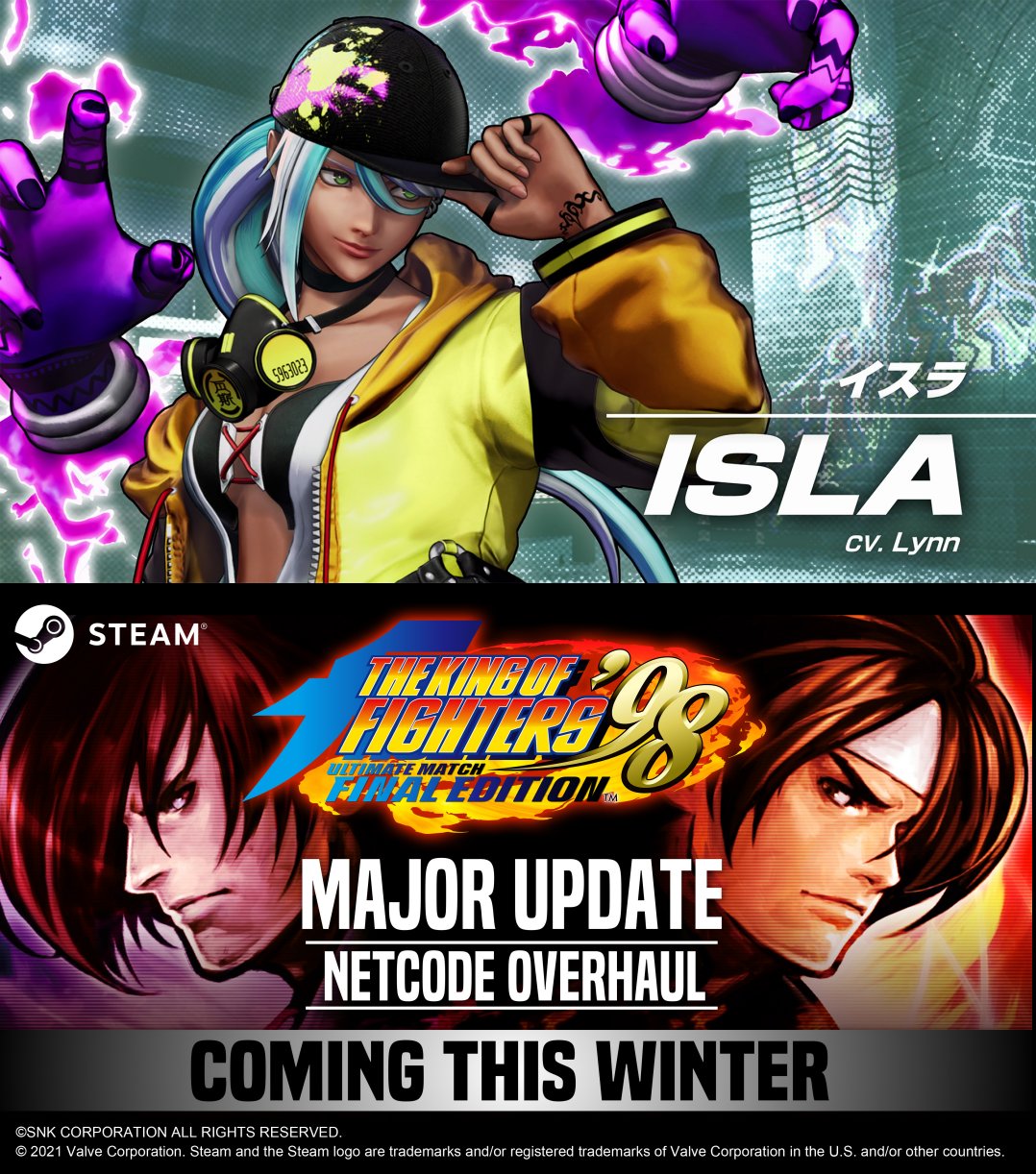 Winter update heading to The King of Fighters '98 Ultimate Match