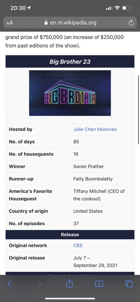 DoItLikADud3's tweet image. Whoever is running the Wiki page….. #BB23