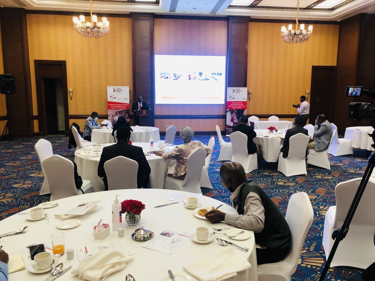 KenyaMarkets's tweet photo. #HappeningNow The official launch of our #CompetitiveMeatProcessing pilot project with @giz_gmbh.
#BetterMarketsKe #KenyaMarkets #livestock #BusinessScoutsforDevelopment https://t.co/aIG56qx8tG
