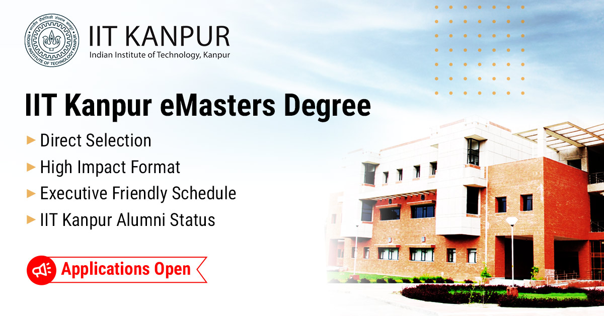 IIT Kanpur announces eMasters degrees for working professionals