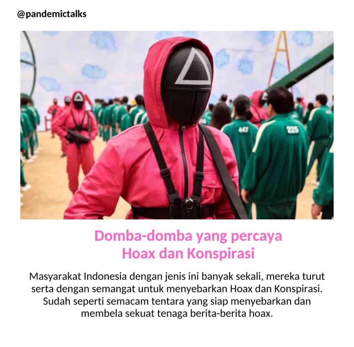 Pandemic Talks tweet media
