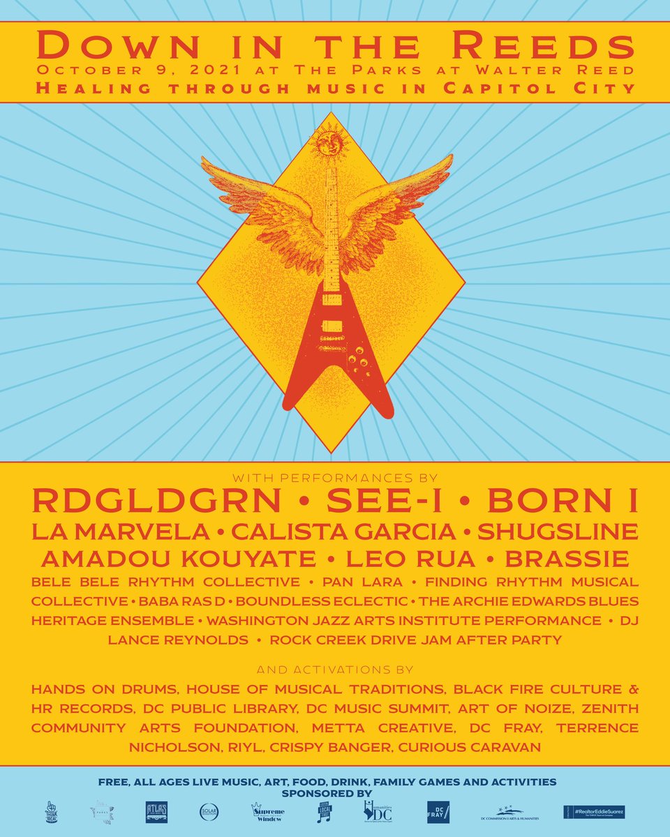 Support DC Artists October 9 on the grounds of historic Walter Reed