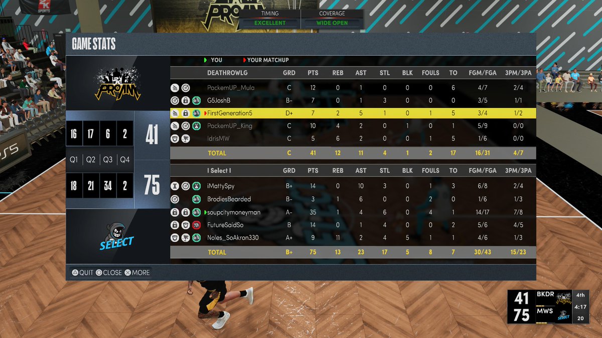 GotworkL's tweet image. #PS5Share, #NBA2K22 @walkonwarriors @wrproamleague @mpba2k @evthatguy @natdynastypl @adbapro @tpoleague @unifiedproam