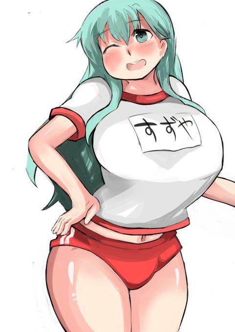 ついでに上の体操着も装着(コラ)させてみた。 