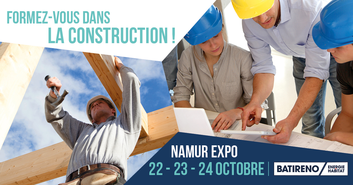 🧱 Construisez votre avenir au salon #Batireno &amp; Énergie Habitat! 👷

10 bonnes raisons de travailler dans un métier de la construction sur le stand "Je construis mon avenir" 👀

cutt.ly/8EOt9Sn