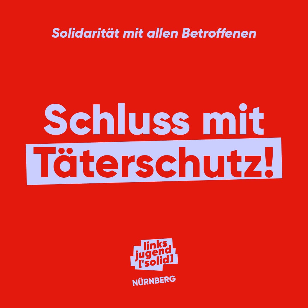 solid_nbg's tweet photo. Schluss mit Täterschutz - ein Thread zur Situation im Linken Kreisverband Nürnberg #linkemetoo #metoo https://t.co/f16cxRzfUa
