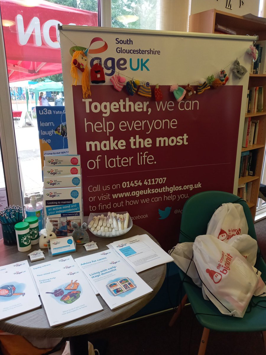 We're here at Yate Better Ageing Festival in Yate there are lots of fab stalls to visit - Why not pop in to say hi! #lovelaterlife #yate