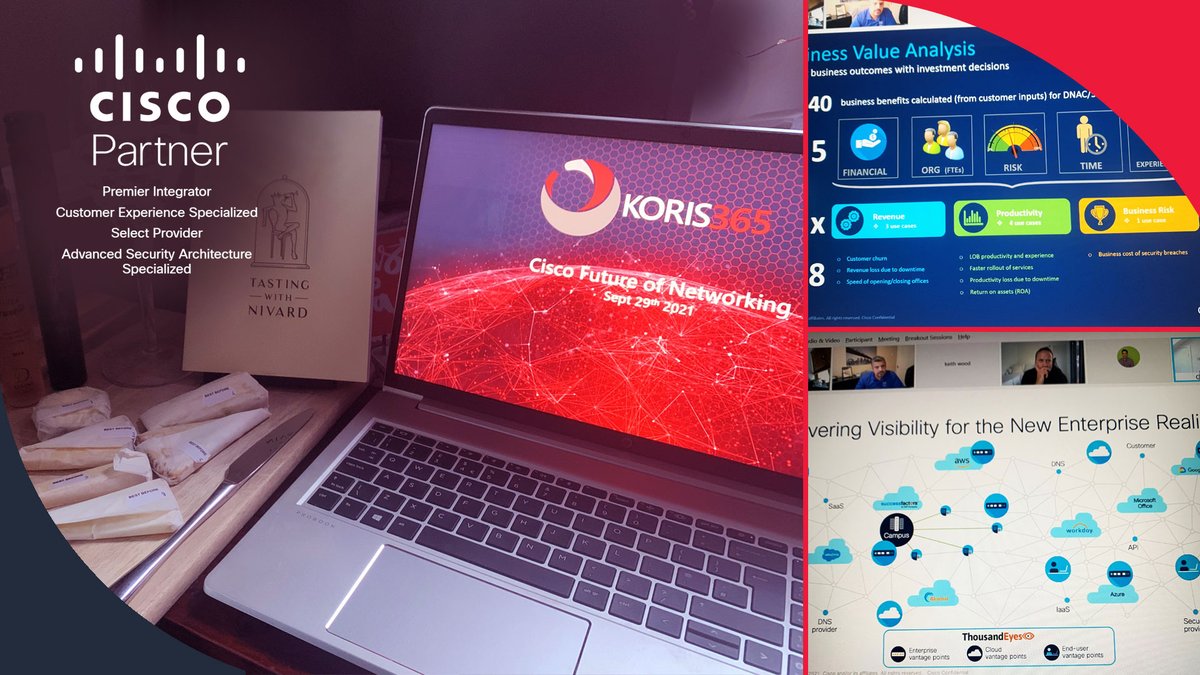 Yesterday, we truly enjoyed another fascinating knowledge transfer from our friends at #Cisco. Our wonderful hosts took us on an exploration of the latest #networking #technology trends and talk us through #ThousandEyes &amp; #DNACentre solutions. Thank you to everyone who joined us!