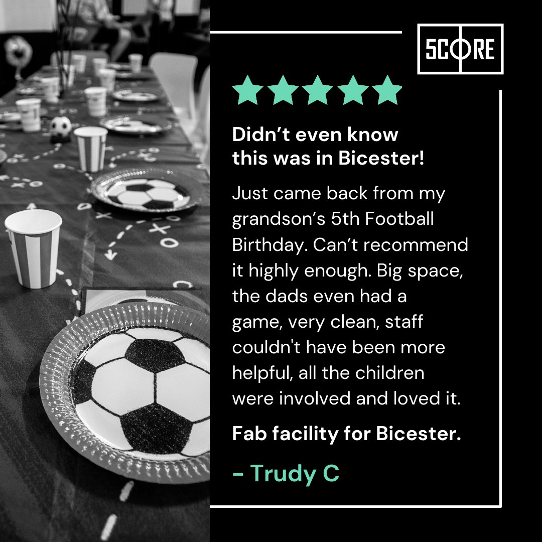 5coreteam's tweet image. We ♥️ getting #positive customer #reviews about our #sports facility!🤩 If you've had a great experience at 5CORE, we'd really appreciate your #feedback. #TEAM5CORE

⚽ TripAdvisor: zcu.io/aHUn
⚽ Google: zcu.io/LocX
⚽ Facebook: zcu.io/u9vT
