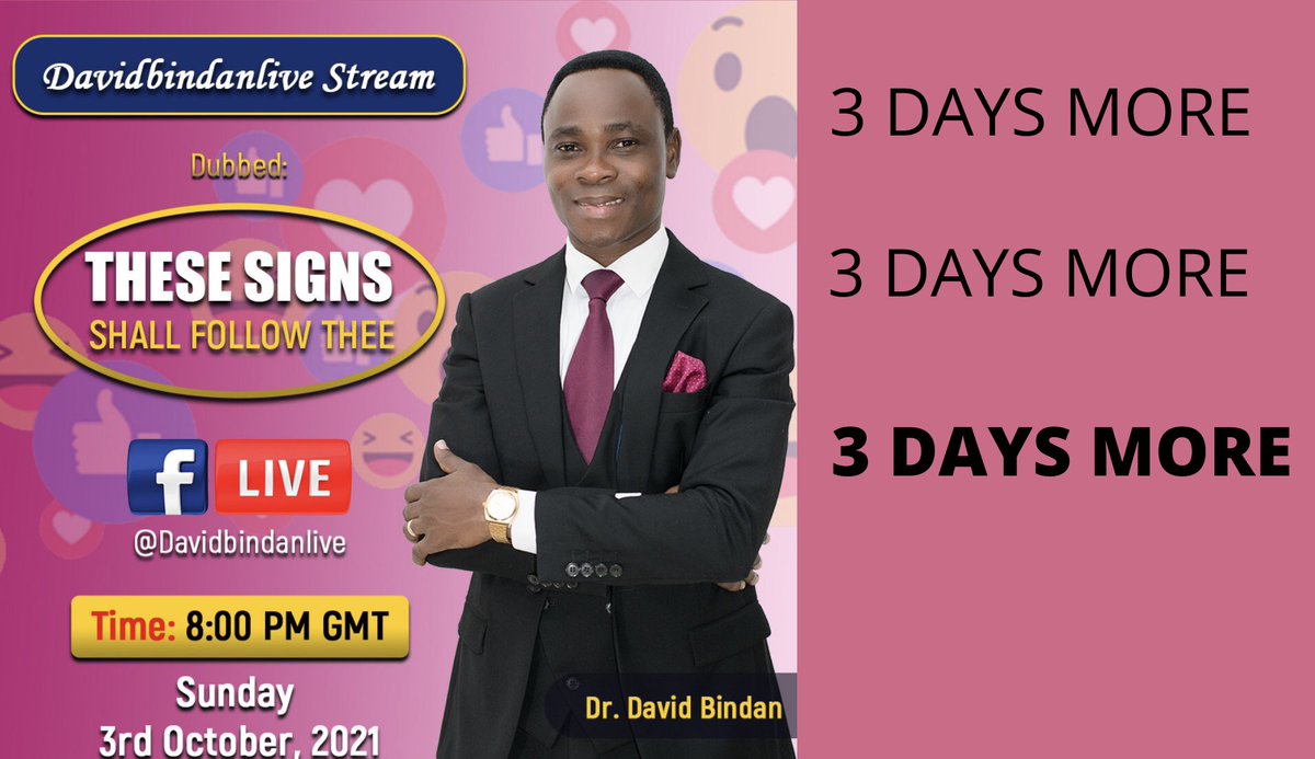 Davidbindanlive's tweet photo. Davidbindanlive!
Relevant Ministry Ministers Conference!
New Creation Conference!

Check out posters for detials! https://t.co/4UGN58kYfI
