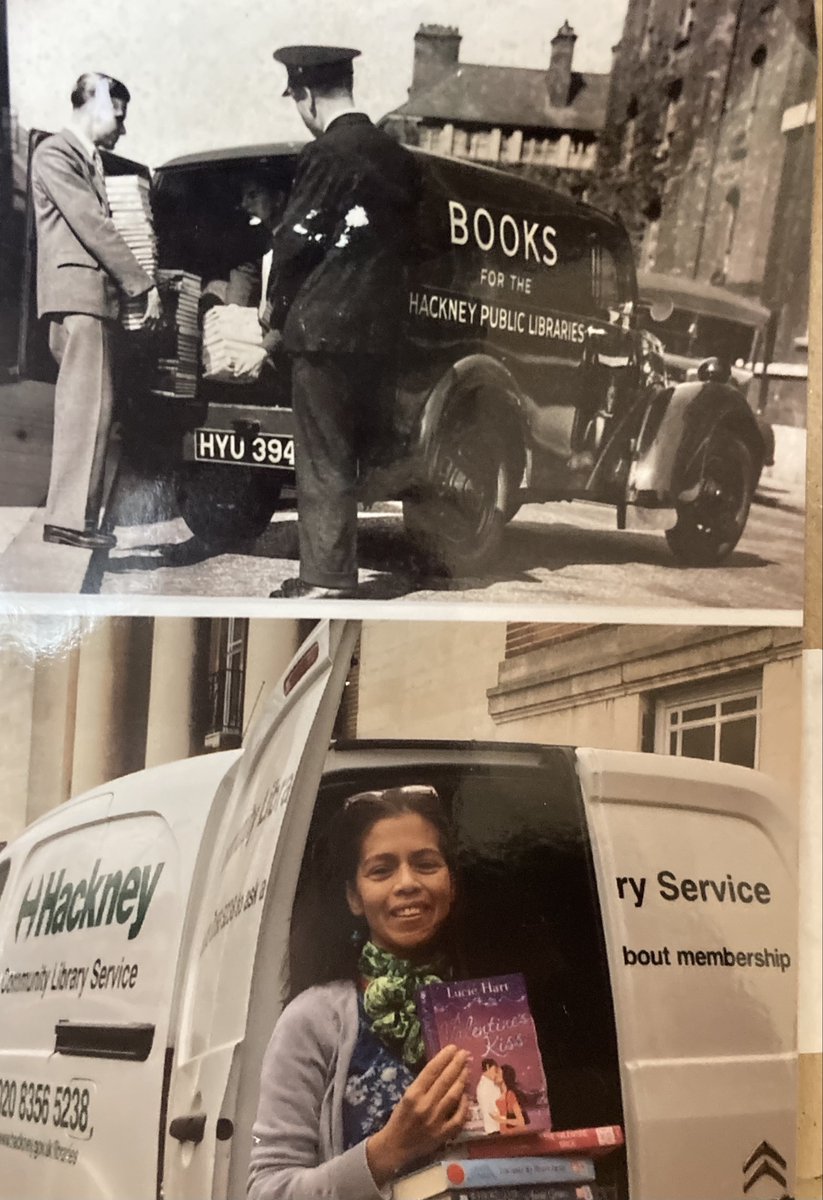 #HackneyCommunityLibrary is one of the oldest #HomeVisitLibraries in the UK. Bringing books, music, films and audiobooks to residents who can't get out. Come and see us outside #StokeNewington Town Hall, 11.30 - 12.30 and 3.30 to 4.30pm from 4 - 8 Oct. #NationalLibrariesWeek.