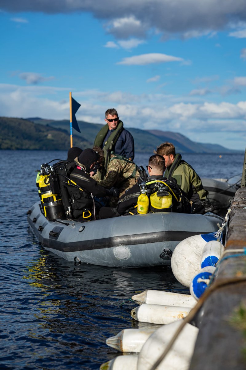 Kinloss_Bks's tweet photo. Hosted by 39 Engr Regt from @Kinloss_Bks, British Army divers have gathered in the north of Scotland for training exercise, Submerged Crusader, practising the skills needed to perform vital engineering work. https://t.co/OikSqBYlzz