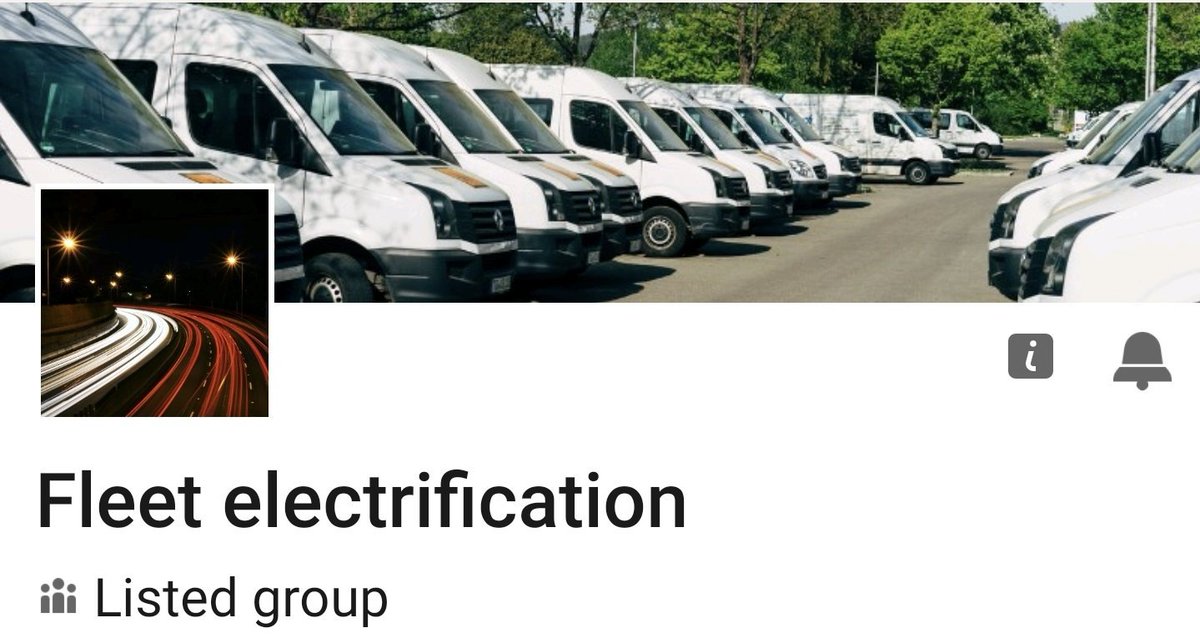 #EV100: More and more enterprises are leading the way by committing to electrifying their fleets!
Curious? Why don't you join our new LinkedIn group 'Fleet Electrification' (1,800 members already): 
👉👉👉linkedin.com/groups/9078562
 #Sustainability #ElectricVehicles