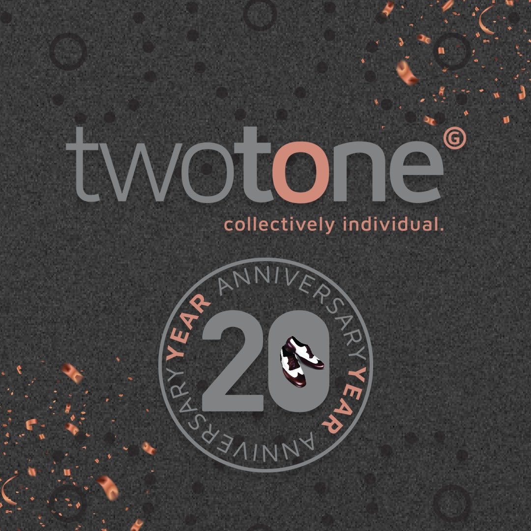 It’s a moment to savour as Two Tone celebrates the milestone of twenty years. Twenty years of doing great work. Kudos to Carlo and his team