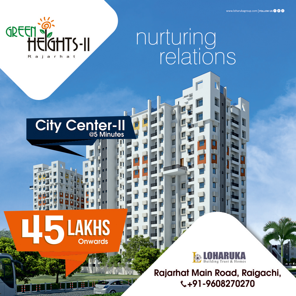 LoharukaGroup's tweet photo. Green Heights II on Rajarhat Main Road is the name of affordable luxury. 
Ranging from the Amphitheater to the Badminton court this address has it all. 
Come home to serenity at Green Heights II.
✔Location: Near City Center II 
HIRA Reg. No. HIRA/P/NOR/2021/001280 https://t.co/mcEqGzjPoh