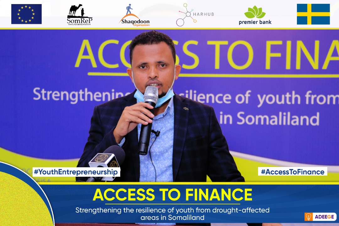 AdeegeAgency's tweet photo. Awarding winners of youth business innovation program.
@HarHub @Shaqodoonorg
#YouthEntrepreneurship
#Accesstofinance
#Adeege https://t.co/fl9vgZ17Nu