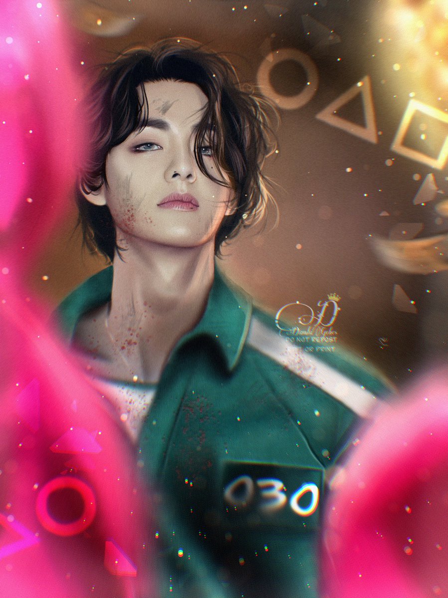 damladrawings's tweet photo. Player 030, Kim Taehyung 🔥

#TAEHYUNG #BTS #BTSV #SquidGame https://t.co/HWdGSsOSFk