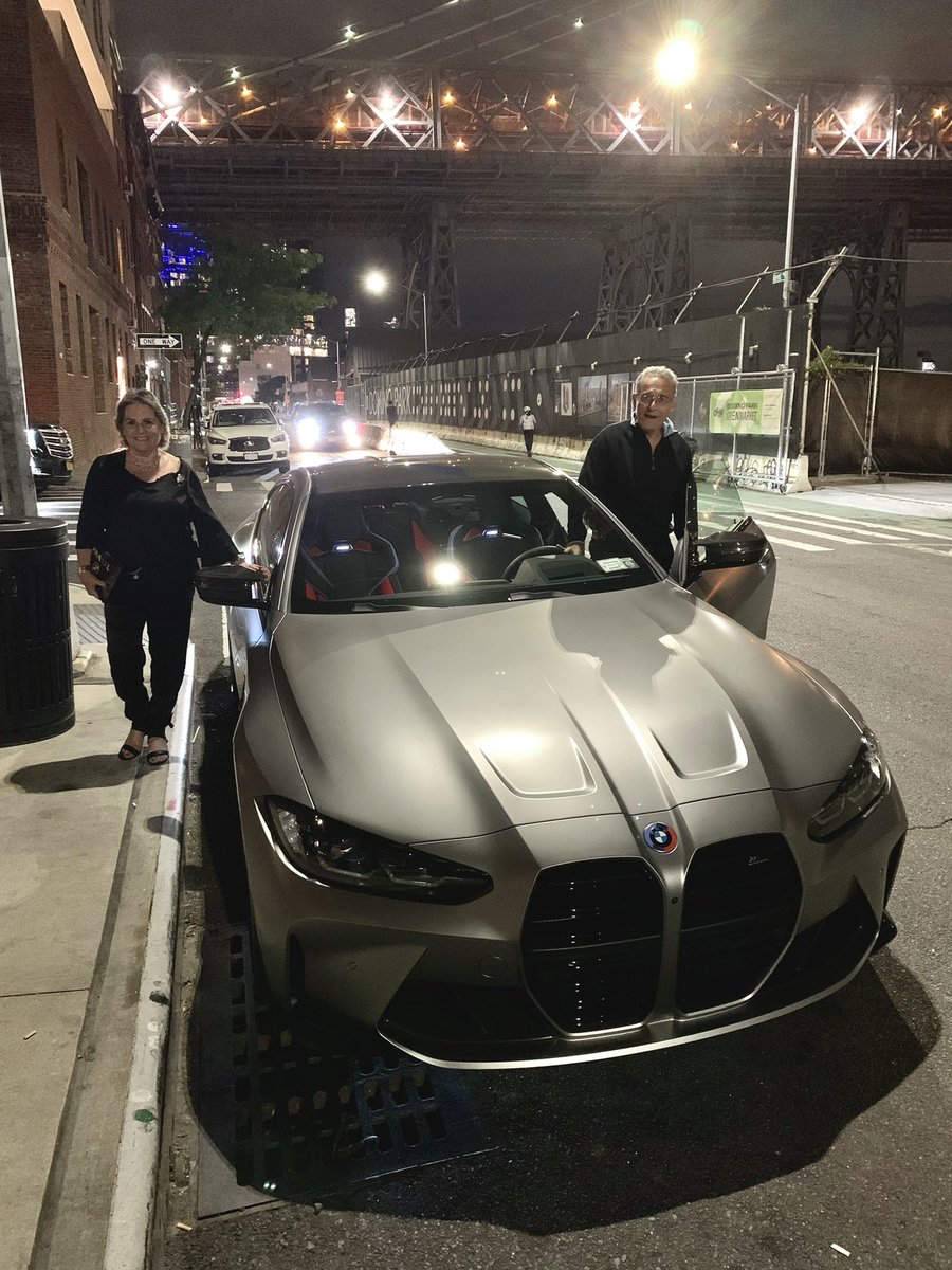Gifted my dad the frozen silver Kith M4 last night at our 10 year dinner.