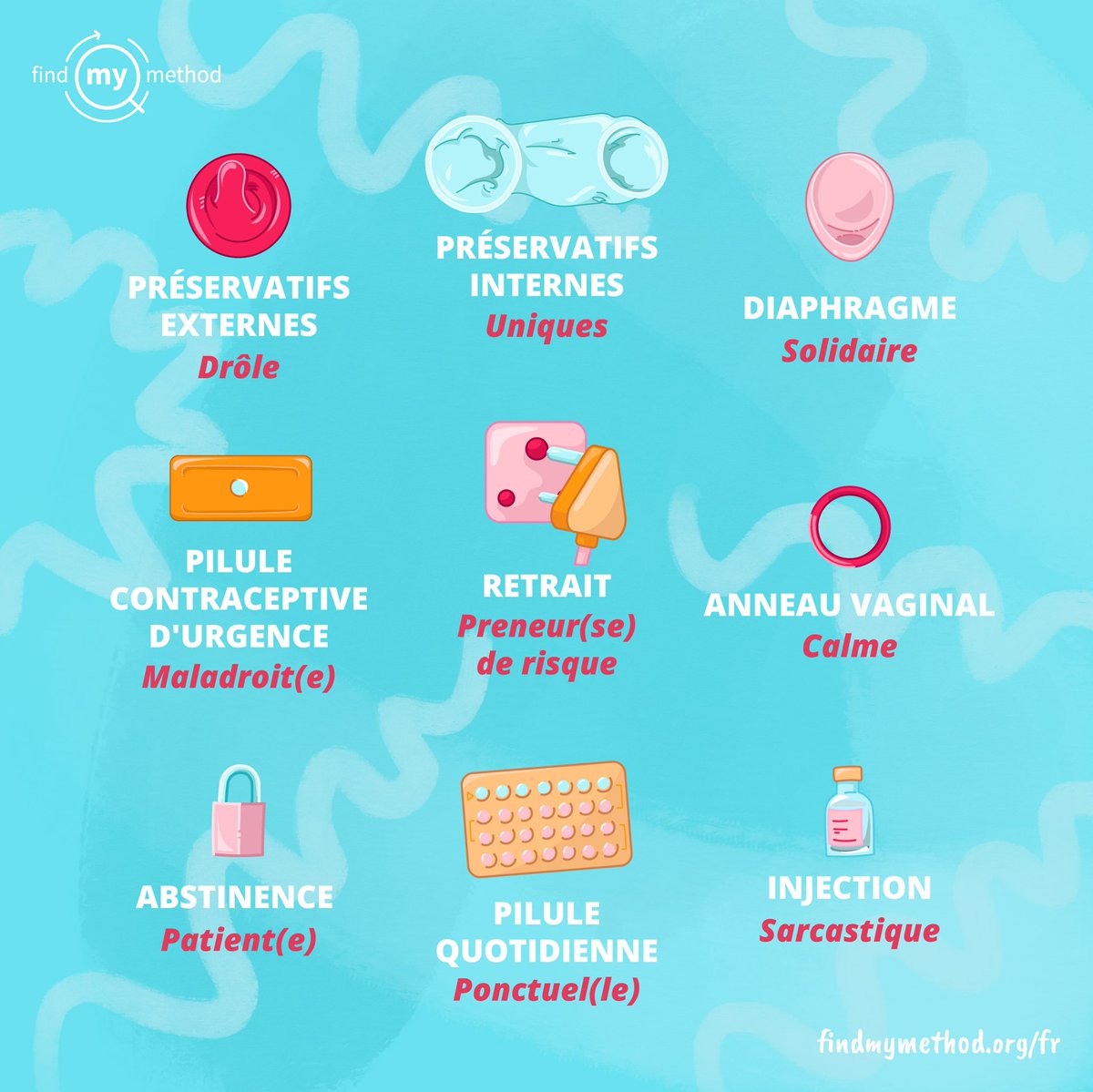 ab_benin's tweet photo. Si tu étais un contraceptif, lequel serais-tu ?
En savoir plus ici 👉🏽 https://t.co/HInKEduZR5 😍
#findmymethodfr #maviemonchoix https://t.co/FLEa6pTF5J