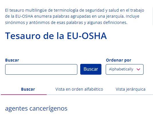 GVAinvassat's tweet photo. Et RECORDEM la consulta del:

📖 Tesaurus de la @EU_OSHA:

Tesaurus multilingüe de terminologia de #SST que enumera paraules agrupades en una jerarquia. Inclou sinònims i antònims d'aqueixes paraules i algunes definicions.

🔗https://t.co/drFNOhdCAu

#SST #PRL #Tesaurus https://t.co/GRMBplQtjS