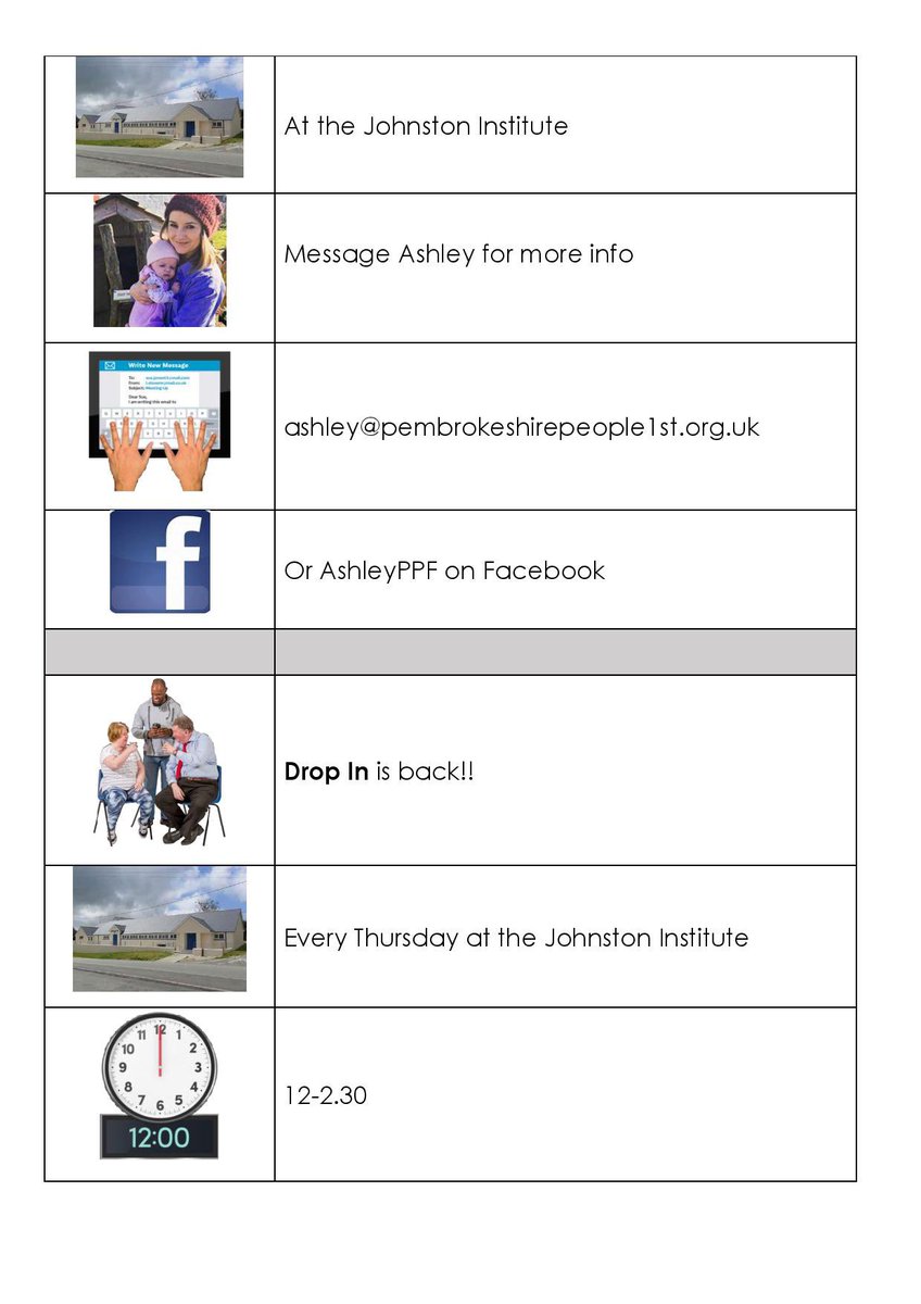 pembspeople1st's tweet photo. There’s lots of great new things going on at PPF! https://t.co/VCRtB9zwcG