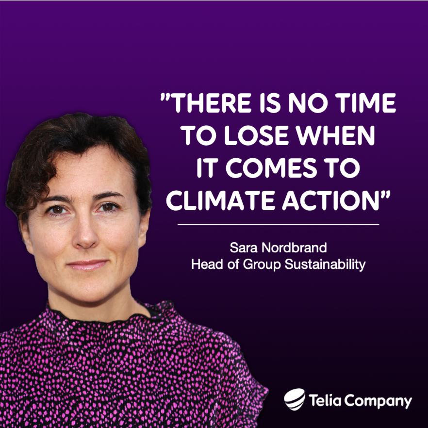 TeliaCompany's tweet photo. Current commitments of governments around the world fall short of what is needed to limit global warming. 

A coalition of companies today urges G20 leaders to sharpen their promises and commit to at least halving emissions by 2030 and achieving net-zero emissions 2050. https://t.co/RP4DL1FA6y