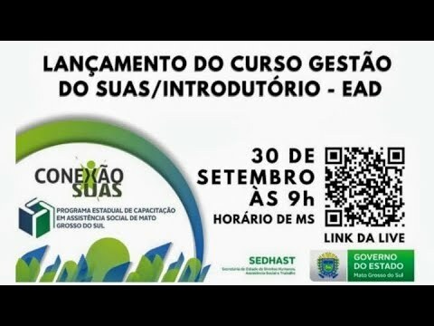 Capacitação com 27 vídeos produzidos pela Sedhast será lançada nesta quinta-feira - Acesse ift.tt/3F6DDBV