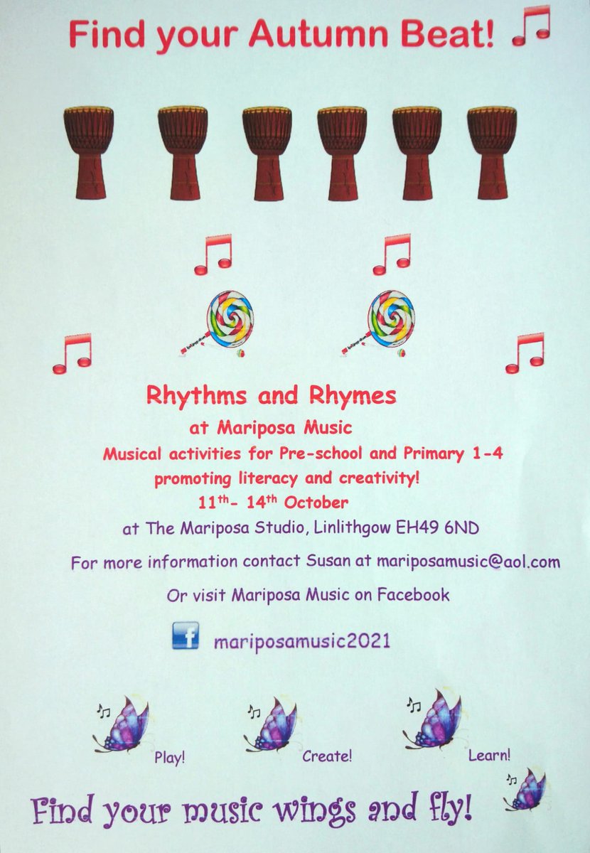 Still some places left for autumn music making🍁🍂💫